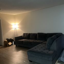 Dark Grey Couch