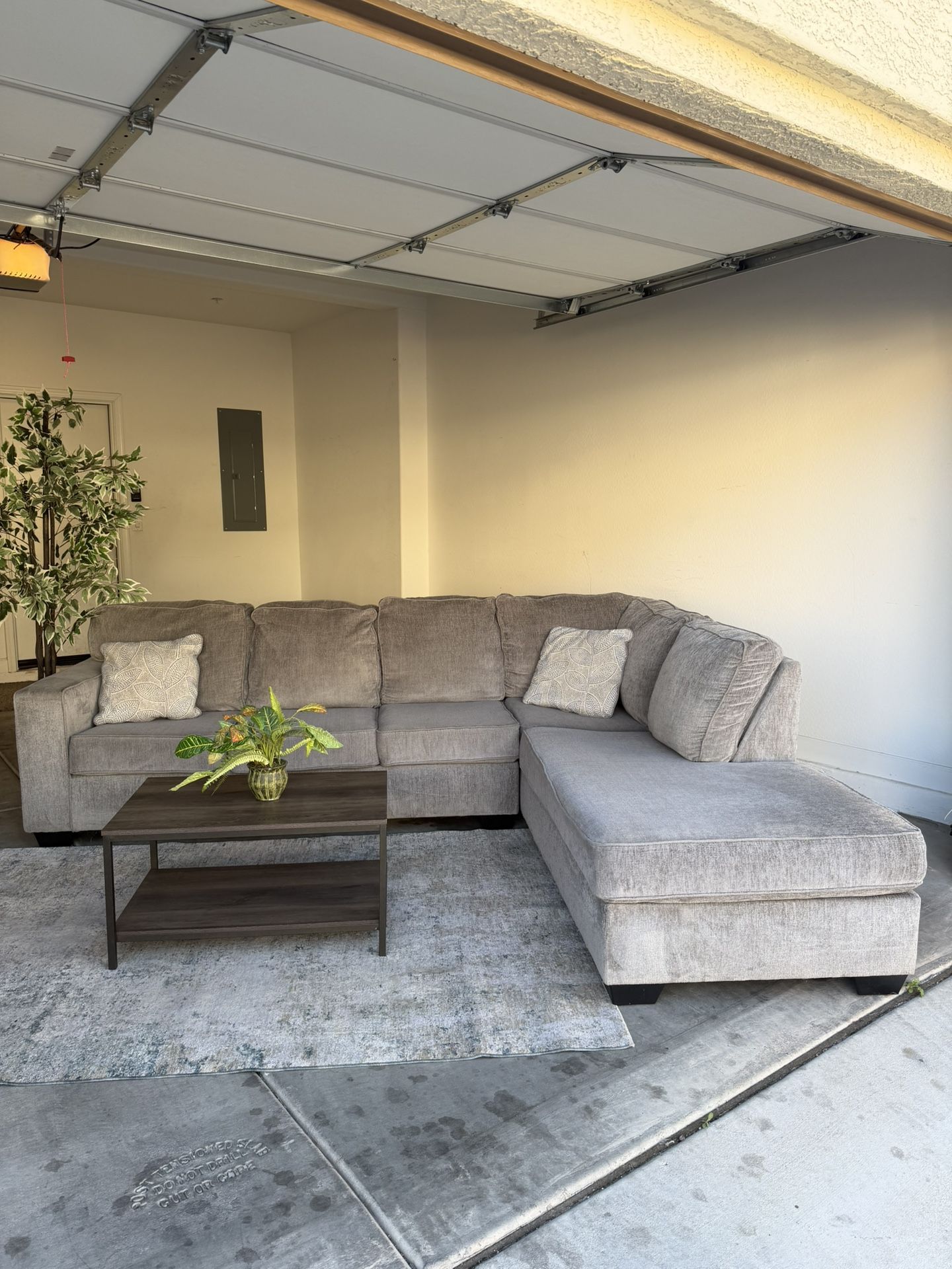 Gray Sectional Couch