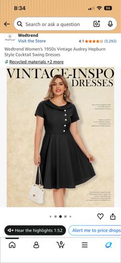 Size medium women’s 50’s dress NWT