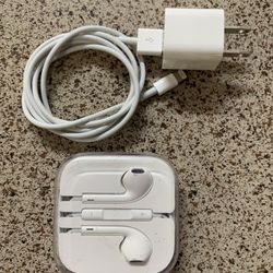 iPhone Charger W/earbuds 