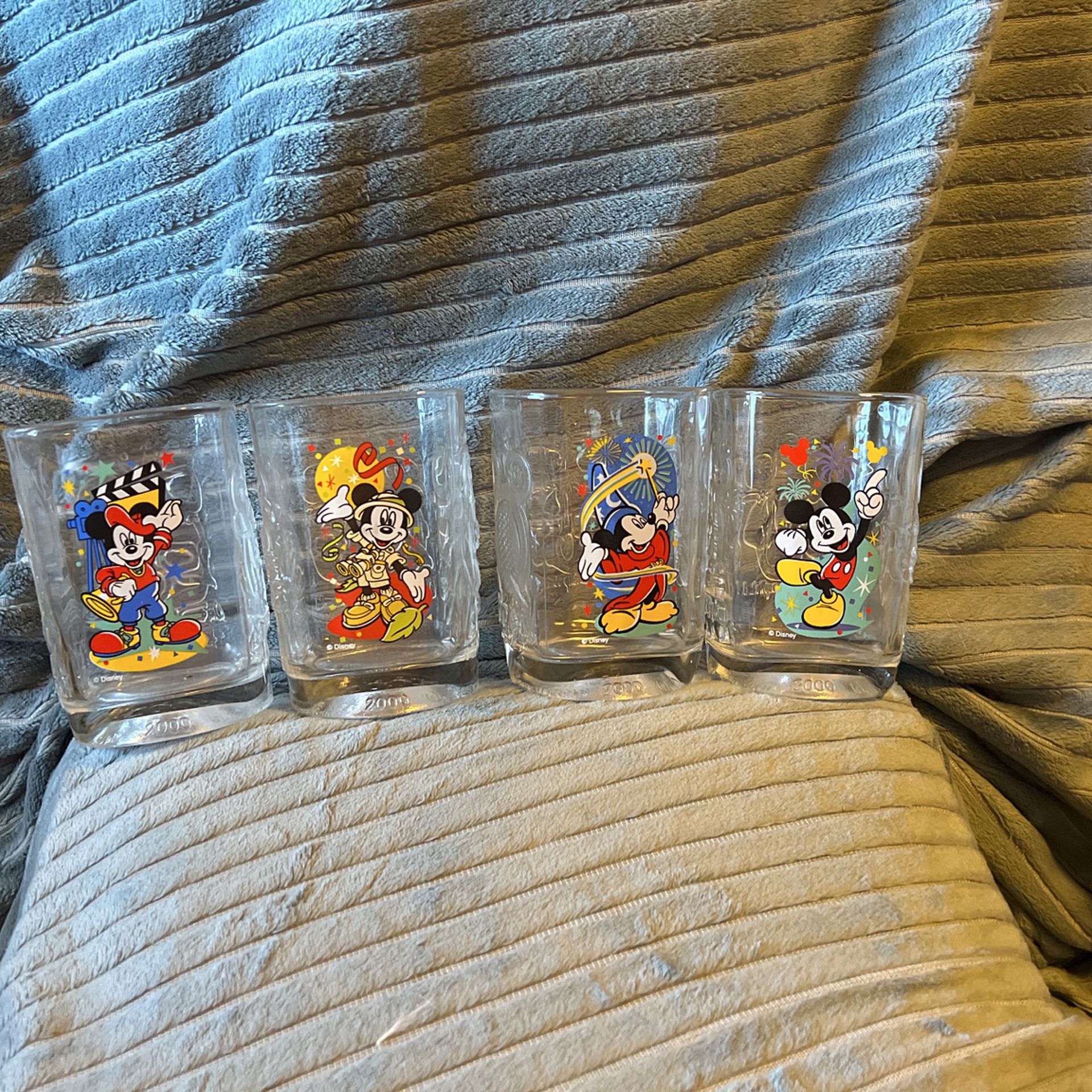 Disney Land Year 2000 McDonald’s Mickey Glasses 