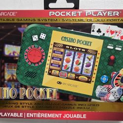 My Arcade Casino Pocket Player Max 30+ Casino Style And Puzzle Games New