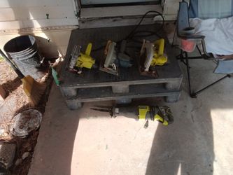 3 Ryobi Saws That Were Good And One Sawzall That Is Brand New