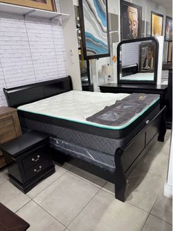 4pc Queen Bedroom Set 🔥🔥🔥
