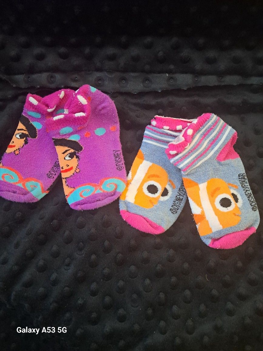 Toddler Girl Disney Socks 