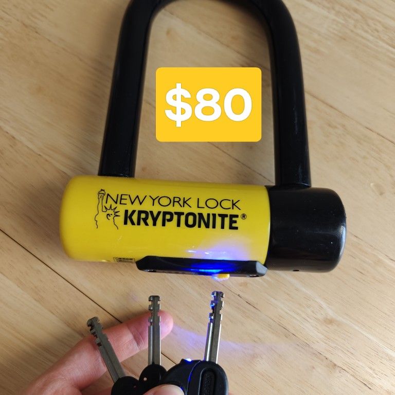 KRYPTONITE BIKE LOCK NEW YORK FAHGETABOUDIT