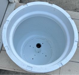 Fire pit (from washer drum)