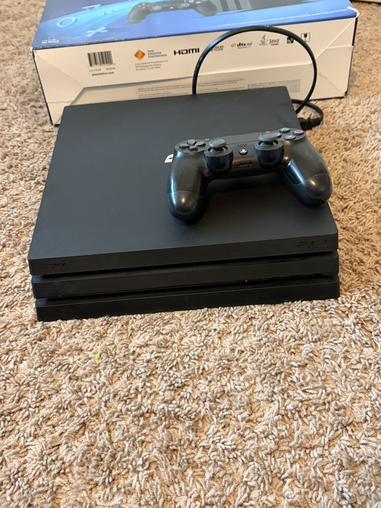 Sony PlayStation 4 Pro 1TB Console With 1 Controller.