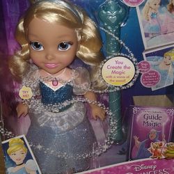 Disney Princess Magical Wand Cinderella 14" New!