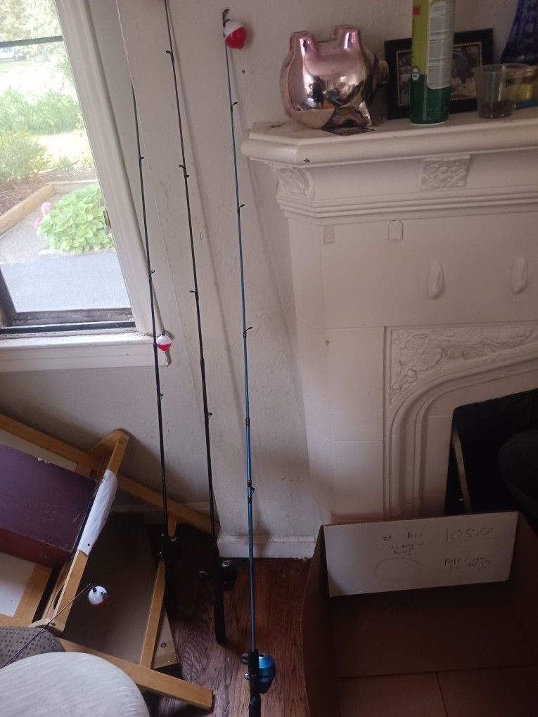 3 Fishing Poles