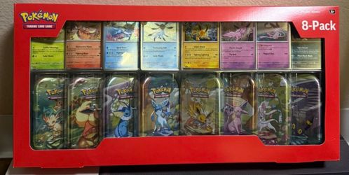 Prismatic Evolution mini tins from Costco