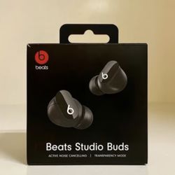 Beats Studio Buds - True Wireless Noise Cancelling Earbuds - Compatible with Apple & Android, Built-in Microphone, IPX4 Rating, Sweat Resistant Earpho