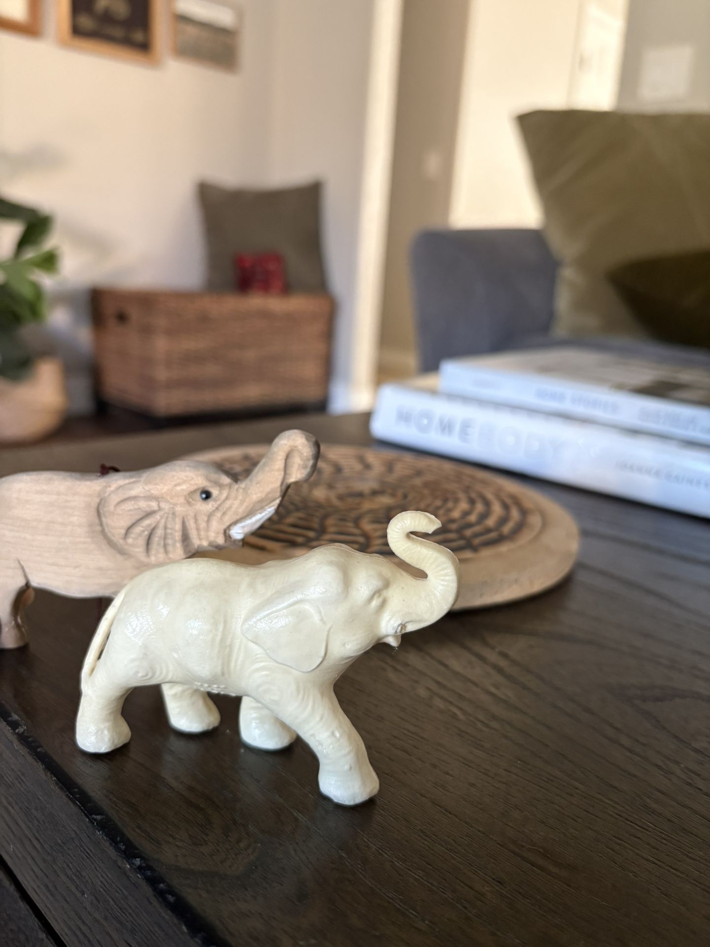 Vintage Elephant Figurines