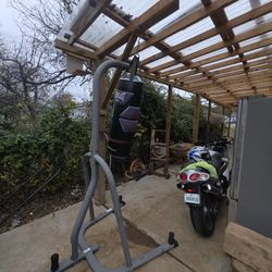 Punching Bag And Stand Bundle