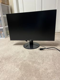 Acer SA243Y G0bi 23.8” Full HD (1920 x 1080) Ultra-Thin IPS Zero Frame Monitor, Adaptive-Sync Support, 120Hz, 1ms VRB, sRGB 99% (HDMI 1.4 & VGA Port)