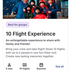 IFly 10 Flight Voucher