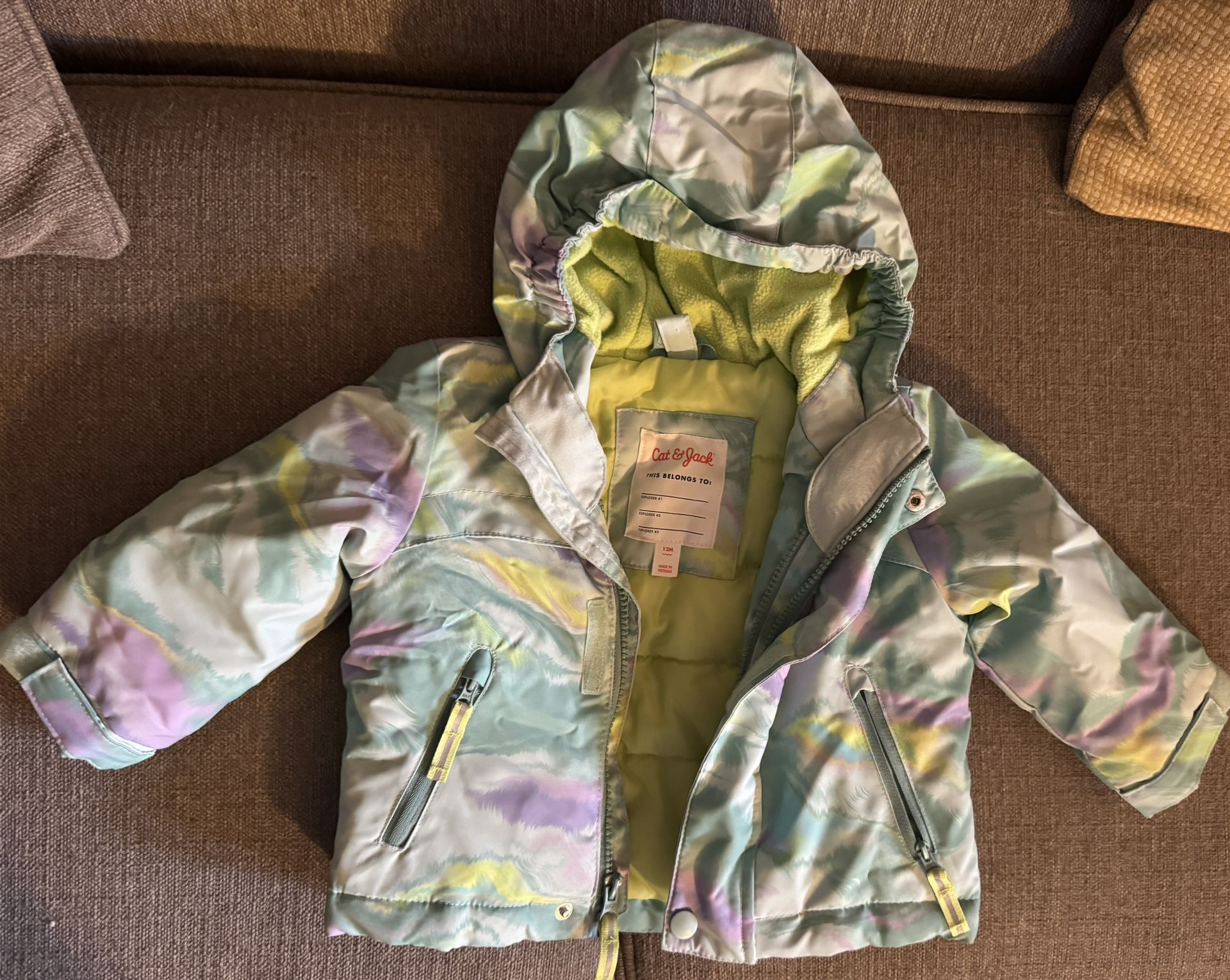 Cat And Jack 12 Month Winter Coat