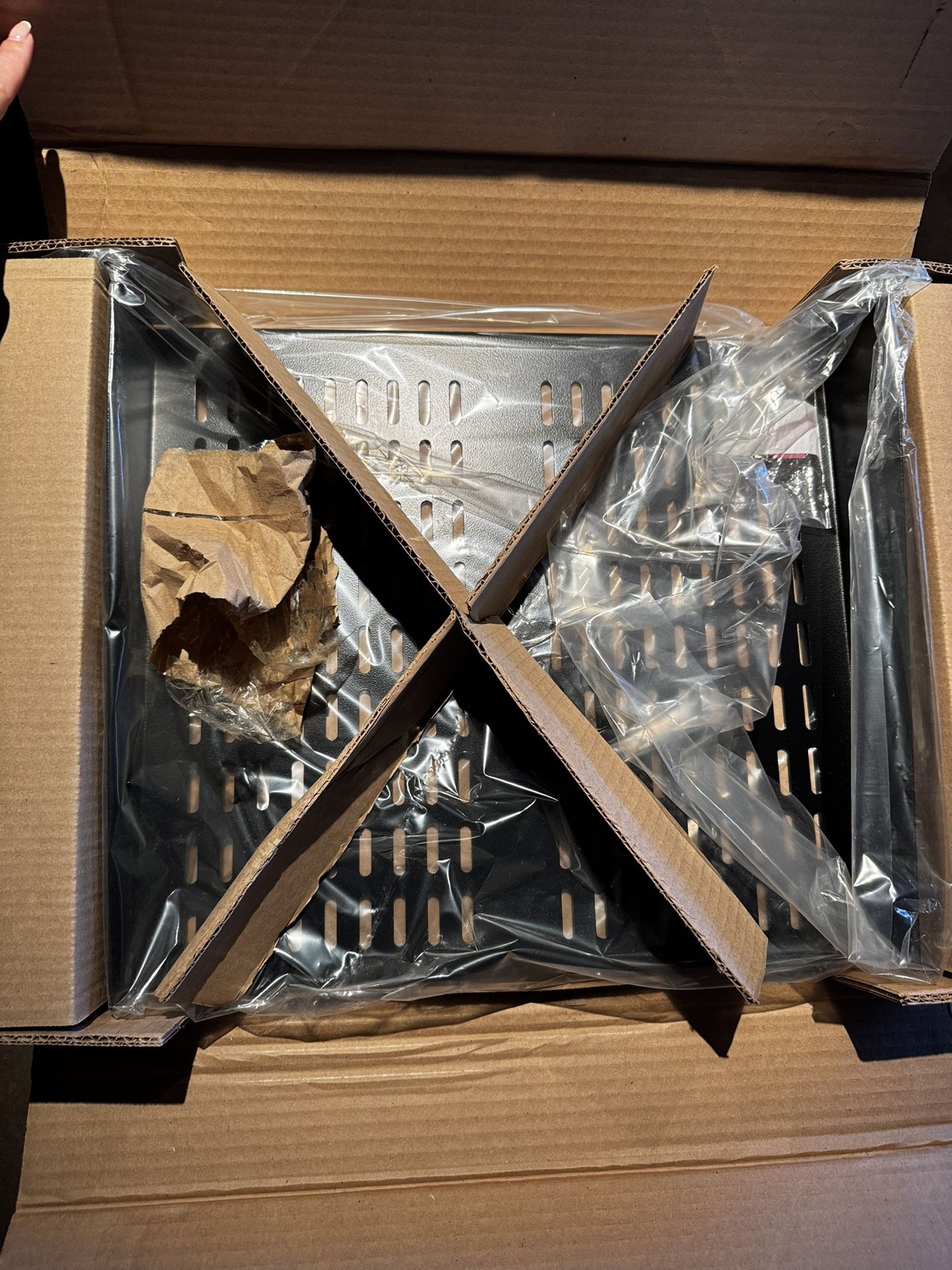 2U 16in Vented Universal Depth Shelf For Server Racks