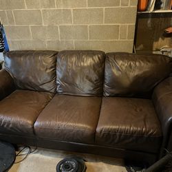 Leather Couch