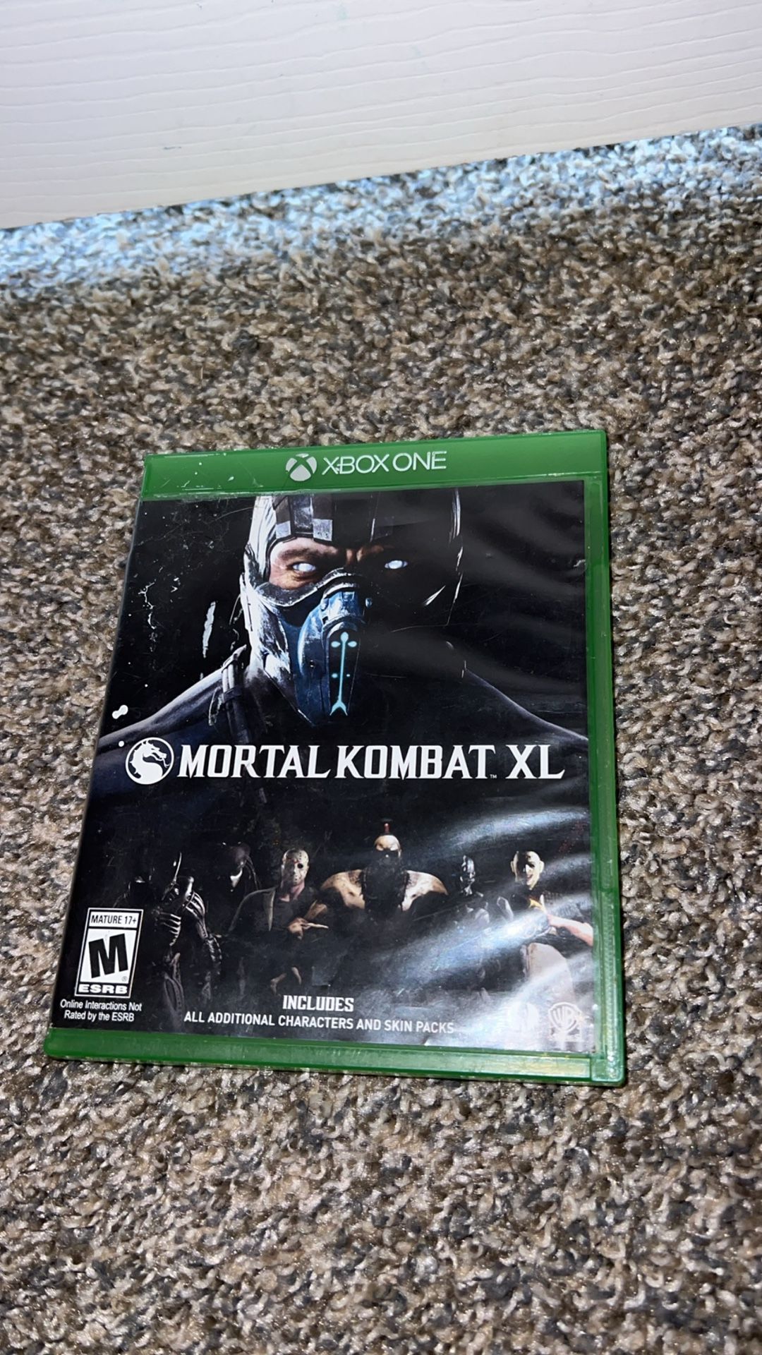 Xbox Mortal Kombat XL Game 