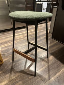 Bar stools, reversible seat pad, set of 4, $35 each
