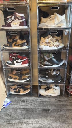Multiple Jordans and foamposites size 9