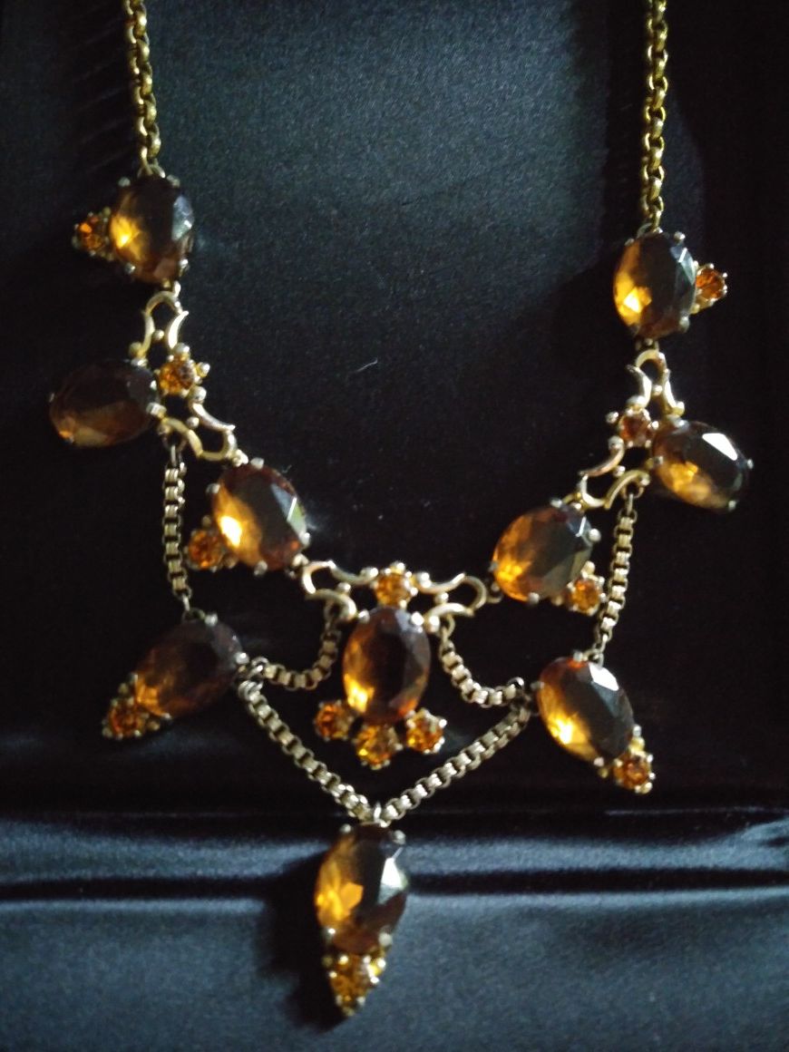 Signed Elsa Schiapperelli Vintage Necklace