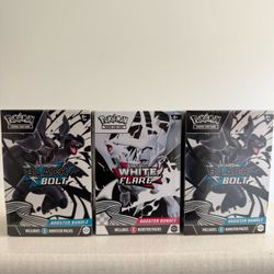 Pokémon Black Bolt & White Flare Booster Bundles