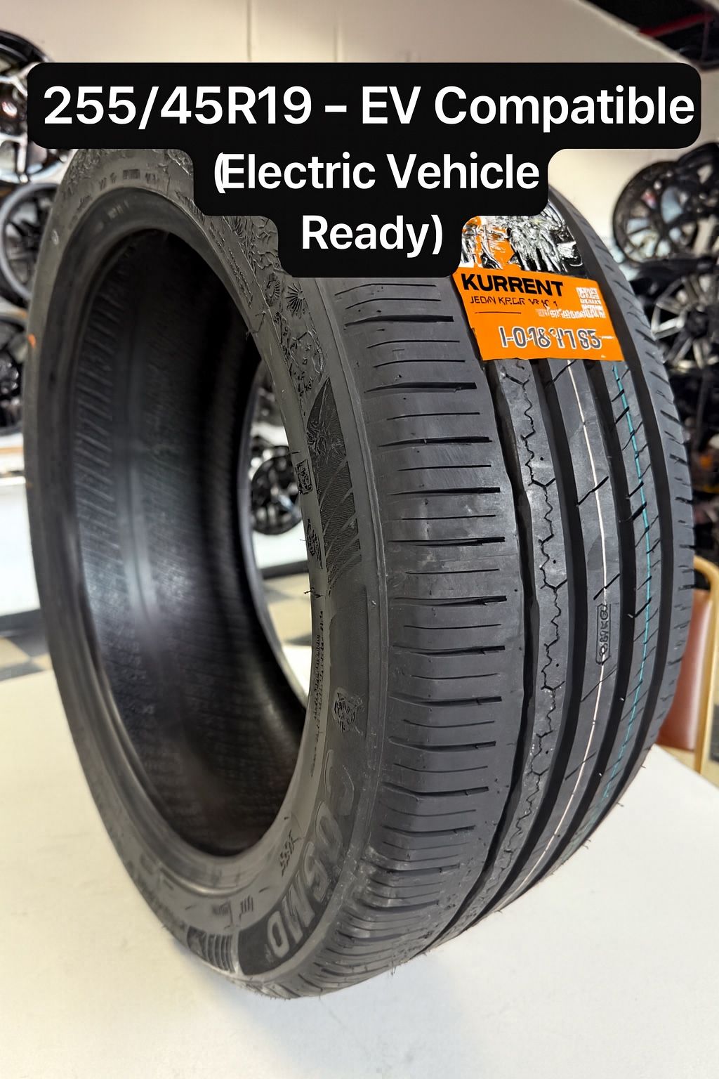 255/45R19 – EV Compatible (Electric Vehicle Ready)new Tires