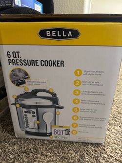 Bella pressure cooker