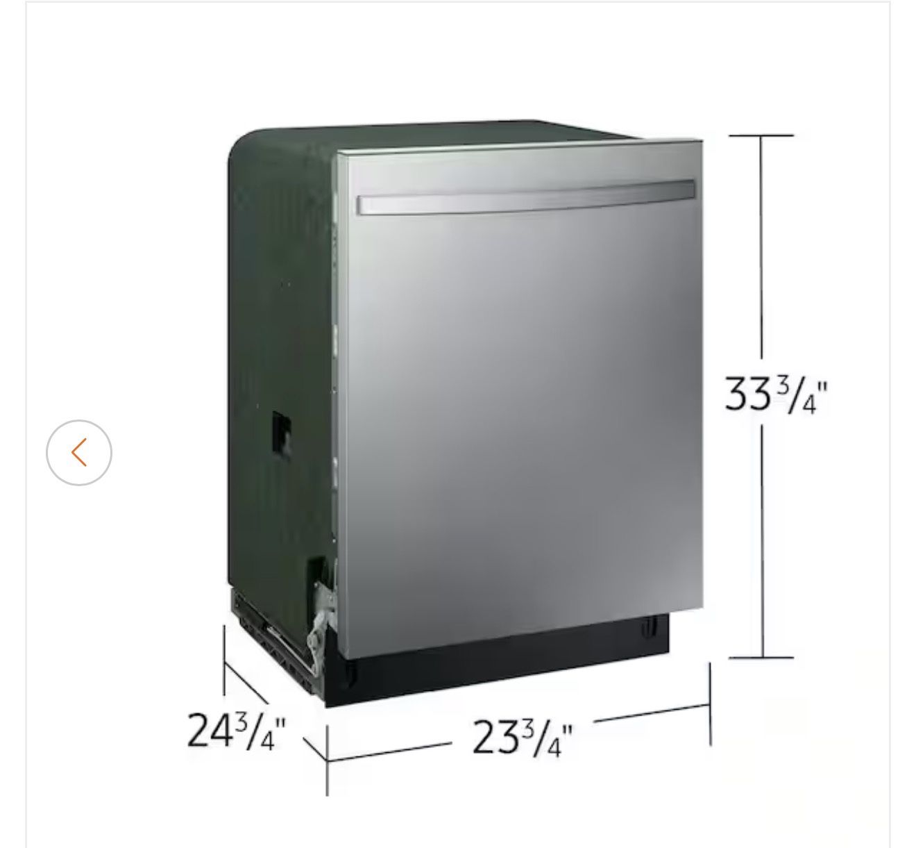 SAMSUNG24 In. Dishwasher 