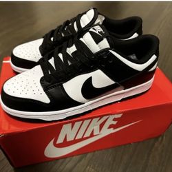 Size 8 Black And White Nike