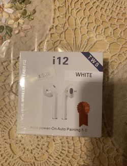 I12 bluetooth airpods