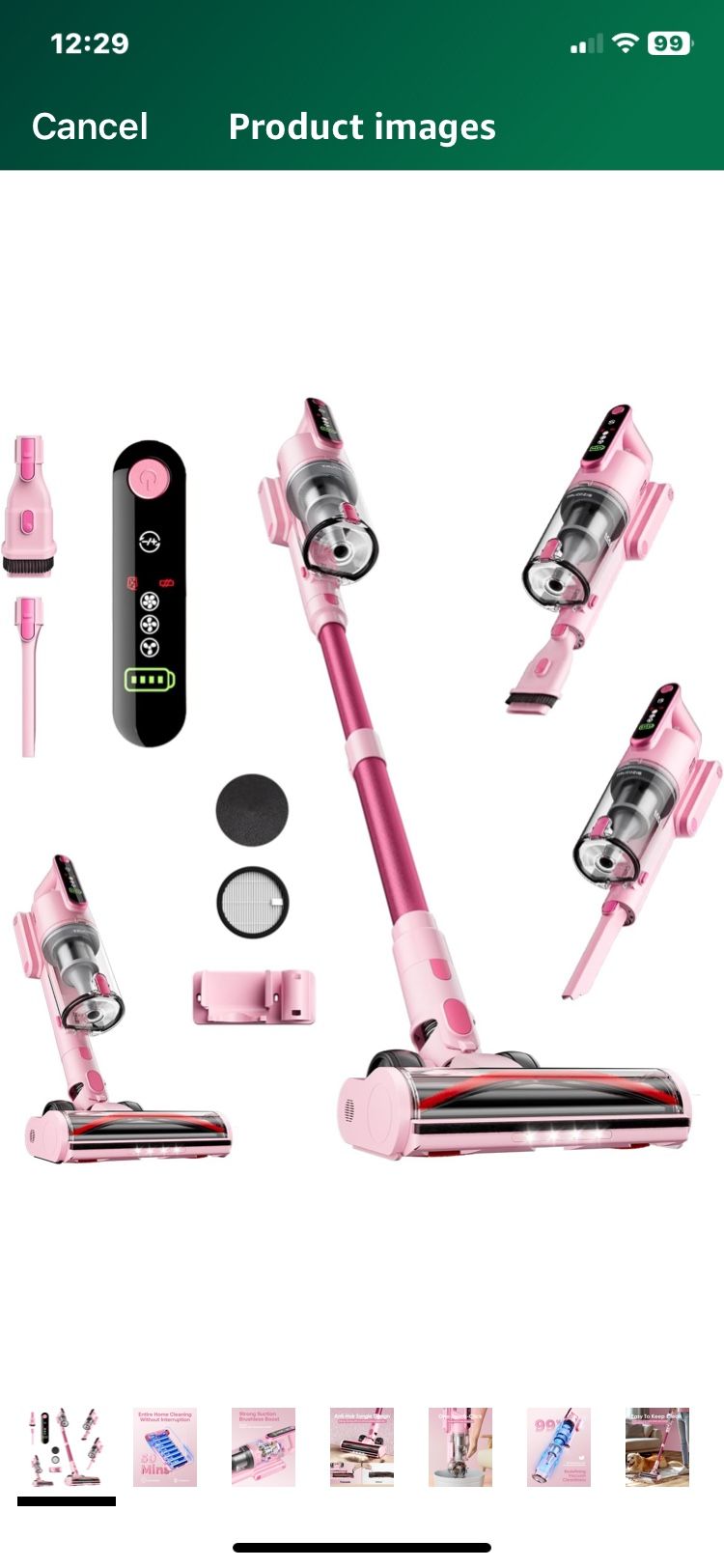 NEW CORDLESS 8 IN 1 STICK VACUUM, POWER SUCTION