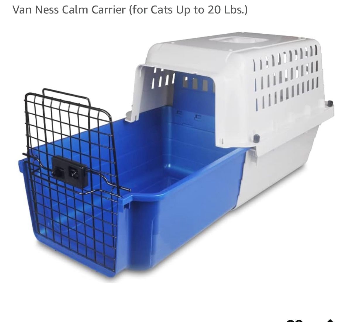 Pet Carrier Hard  (for Pets Up to 20 Lbs.)