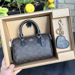 Coach Rowan Small Crossbody Bag With Bag Charm 