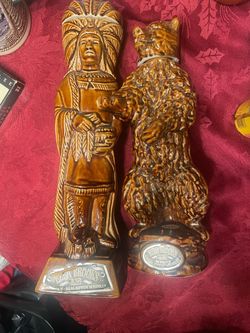Vintage Whiskey Bottles