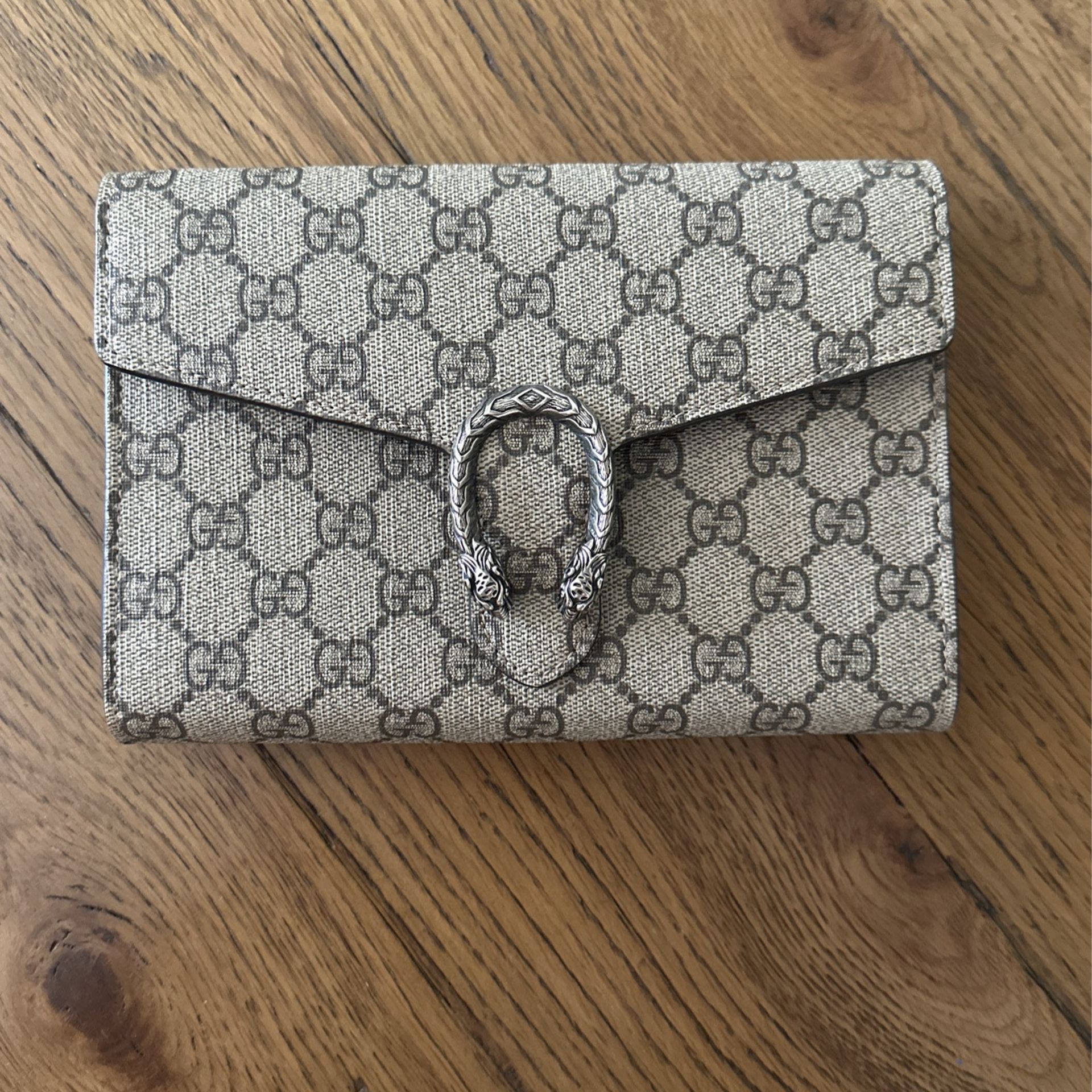 Gucci Dionysus Supreme Chain Wallet Purse