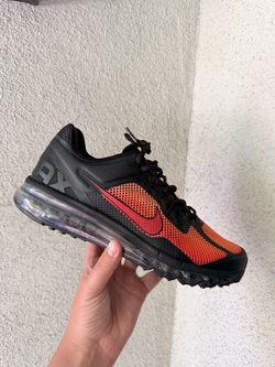 Nike black and orange Airmax