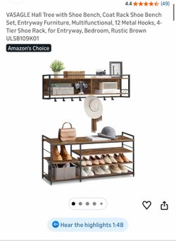 Shoe Organizer and Floating Shelf