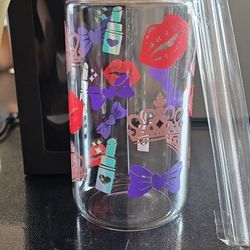 16 Oz Can Glass Cup
