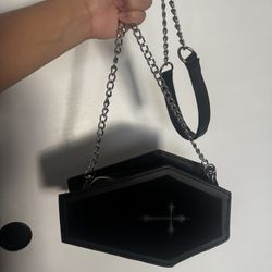 Spirit Halloween Coffin Crossbody Bag