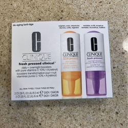 Clinique Fresh Pressed Vitamin C and Retinol De-Aging Anti-Aging Skin Care