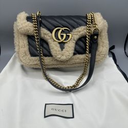 Gucci Marmont Sheerling Flap Bag 