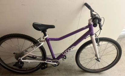 Woom 5 purple 24 inch bike
