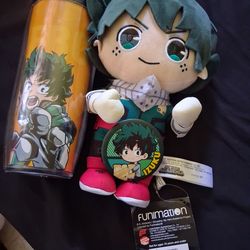 Deku plush Cup and Button