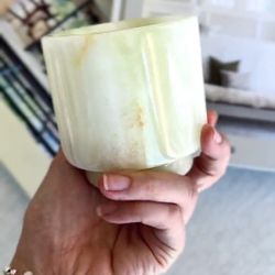 Onyx Cup / Candle Holder