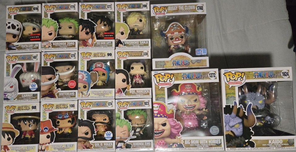 Funko Anime Pop Lot