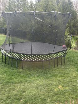 Spring Free Trampoline