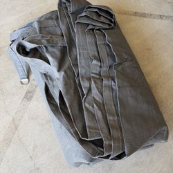 Amagenix 16’ x 20’ Patio Sunshade - Gray with Mounting Hardware